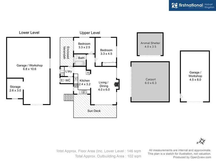 Floorplan of Homely house listing, 1229 Pelverata Road, Pelverata TAS 7150