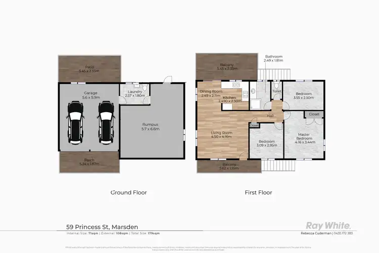 Floorplan of Homely house listing, 59 Princess Street, Marsden QLD 4132