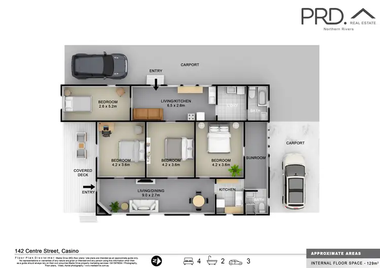 Floorplan of Homely house listing, 142 Centre Street, Casino NSW 2470