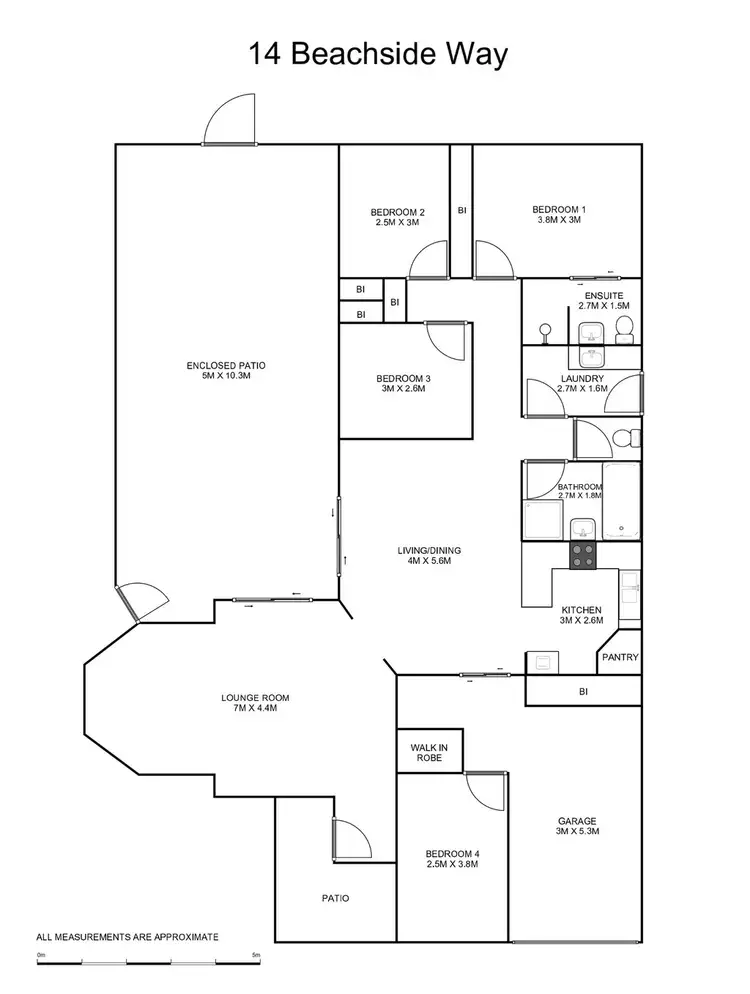 Floorplan of Homely house listing, 14 Beachside Way, Yamba NSW 2464