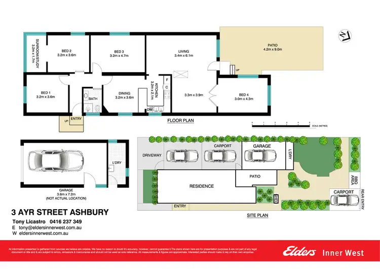 Floorplan of Homely house listing, 3 Ayr Street, Ashbury NSW 2193
