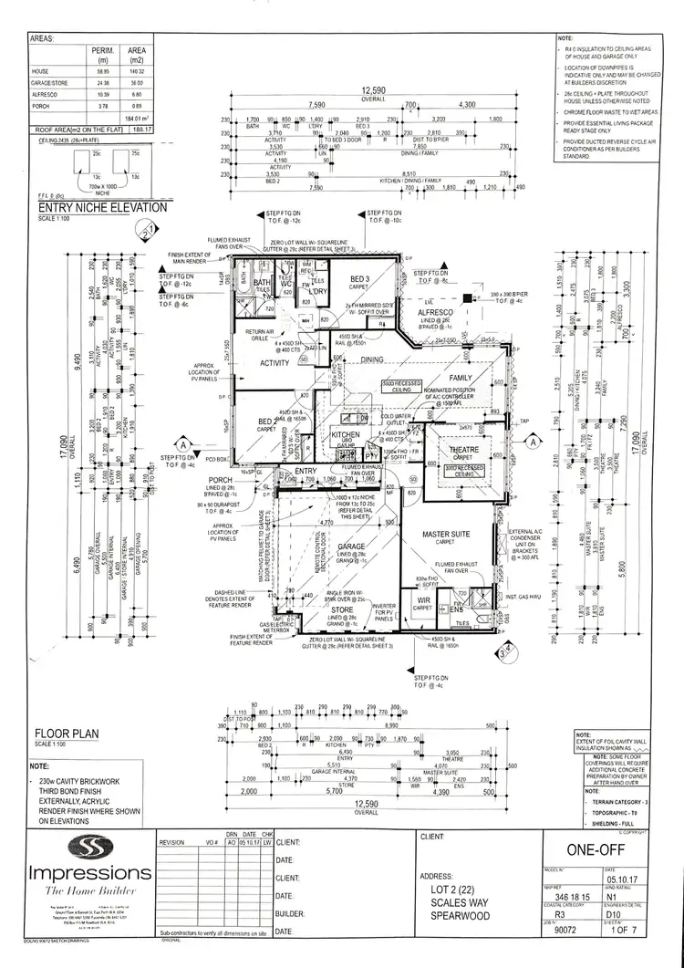 Floorplan of Homely house listing, 22A Scales Way, Spearwood WA 6163