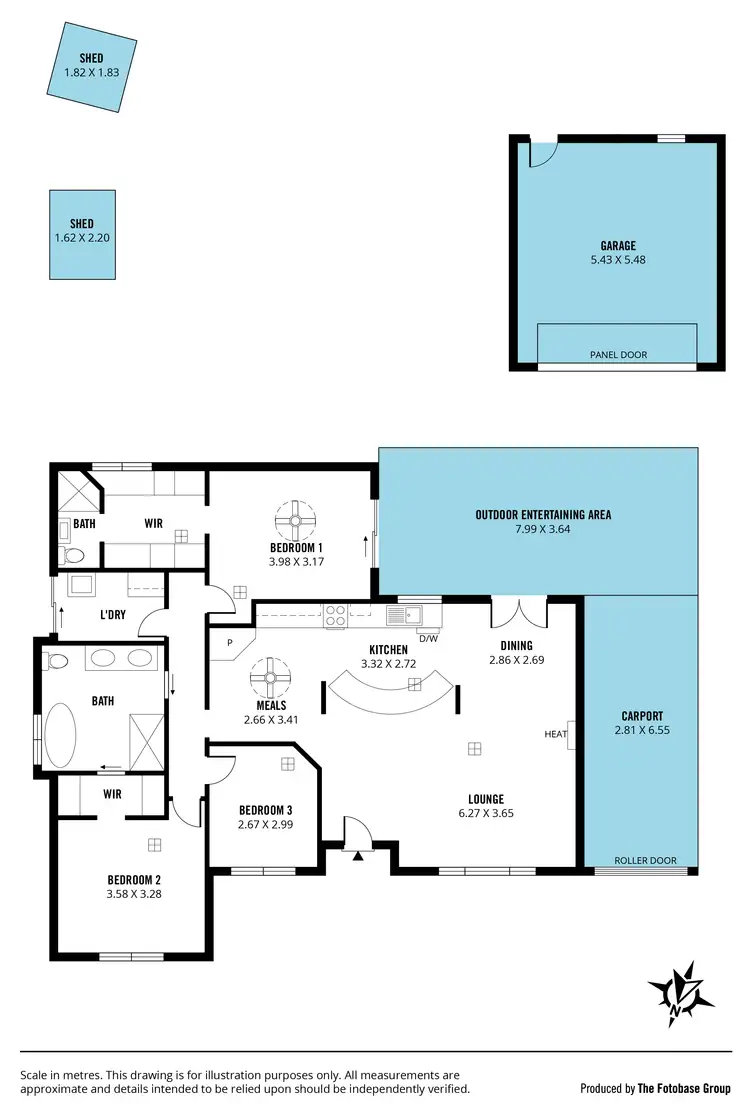 Floorplan of Homely house listing, 69 Sherebrooke Boulevard, Woodcroft SA 5162