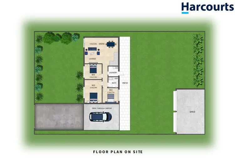 Floorplan of Homely house listing, 81 Maple Drive, Andergrove QLD 4740
