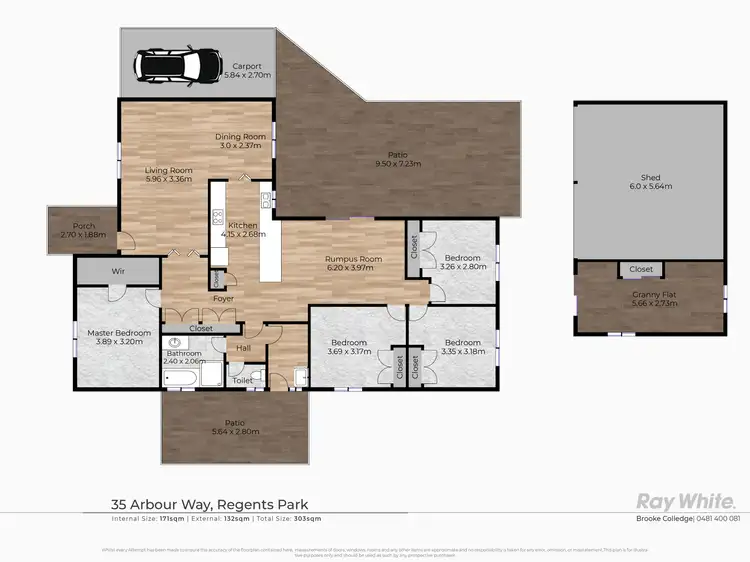 Floorplan of Homely house listing, 35 Arbour Way, Regents Park QLD 4118