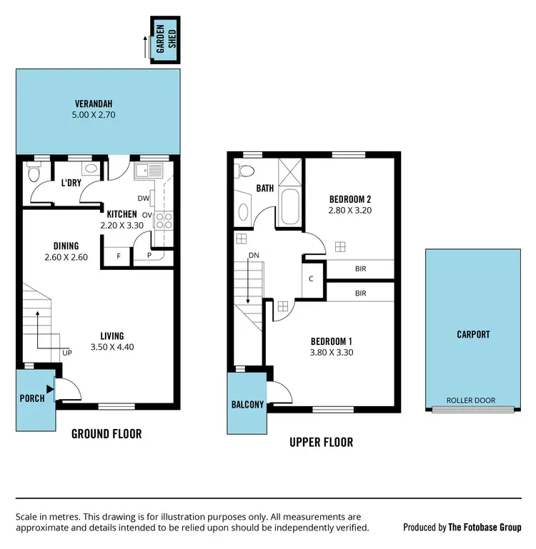 Floorplan of Homely townhouse listing, 9/551 Marion Road, South Plympton SA 5038