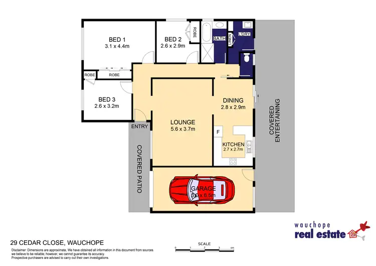 Floorplan of Homely house listing, 29 Cedar Close, Wauchope NSW 2446