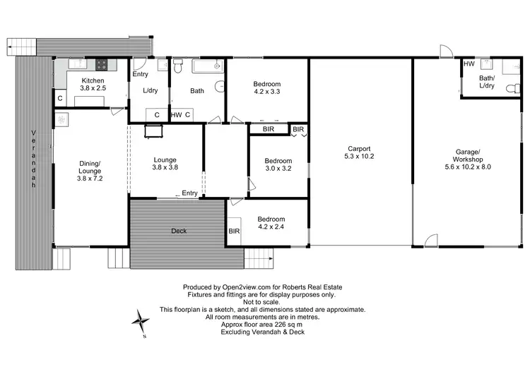 Floorplan of Homely house listing, 46 Meredith Street, Strahan TAS 7468