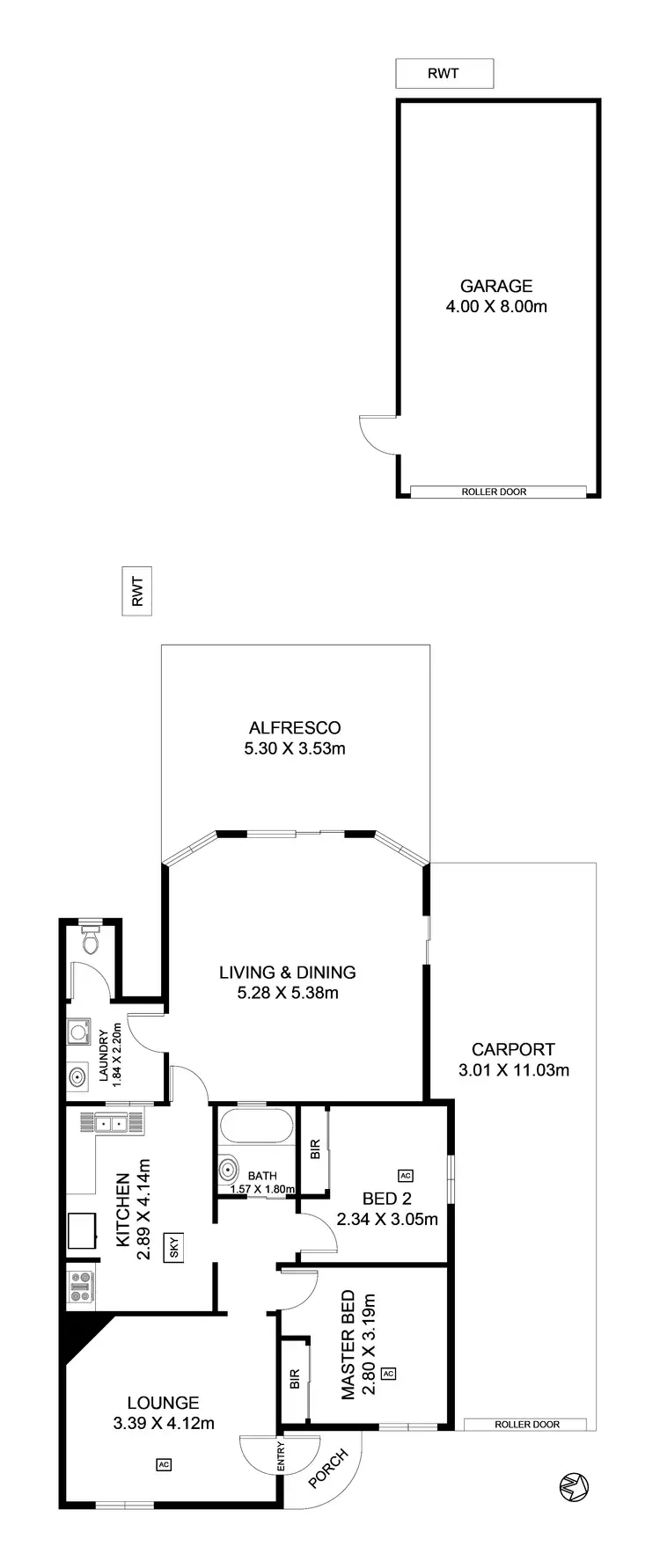 Floorplan of Homely house listing, 15 Phillis Terrace, Peterhead SA 5016