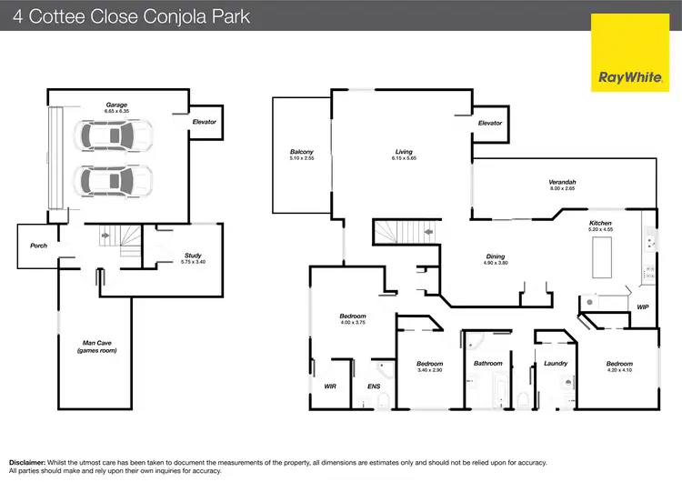 Floorplan of Homely house listing, 4 Cottee Close, Conjola Park NSW 2539