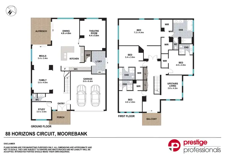 Floorplan of Homely house listing, 88 Horizon Circuit, Moorebank NSW 2170