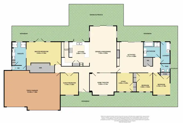 Floorplan of Homely house listing, 24 Popham Street, Greta NSW 2334