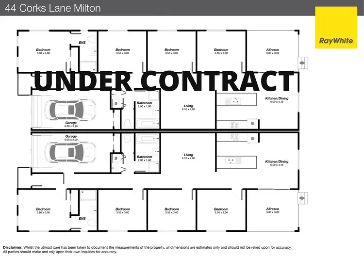 Floorplan of Homely house listing, 44 Corks Lane, Milton NSW 2538