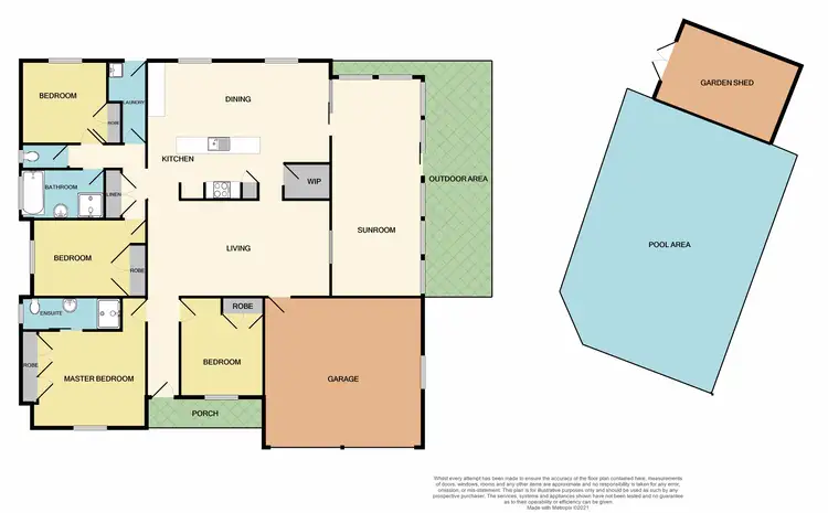 Floorplan of Homely house listing, 7 Joseph Close, Rutherford NSW 2320