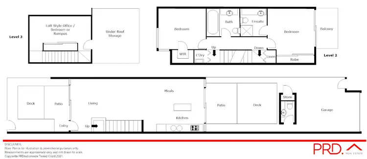Floorplan of Homely townhouse listing, 4/30 She Oak Lane, Casuarina NSW 2487