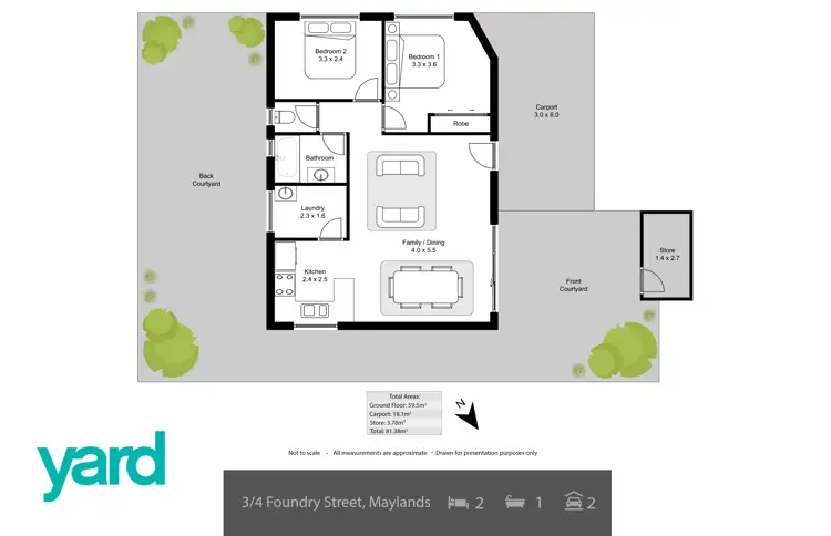 Floorplan of Homely house listing, 3/4 Foundry St, Maylands WA 6051