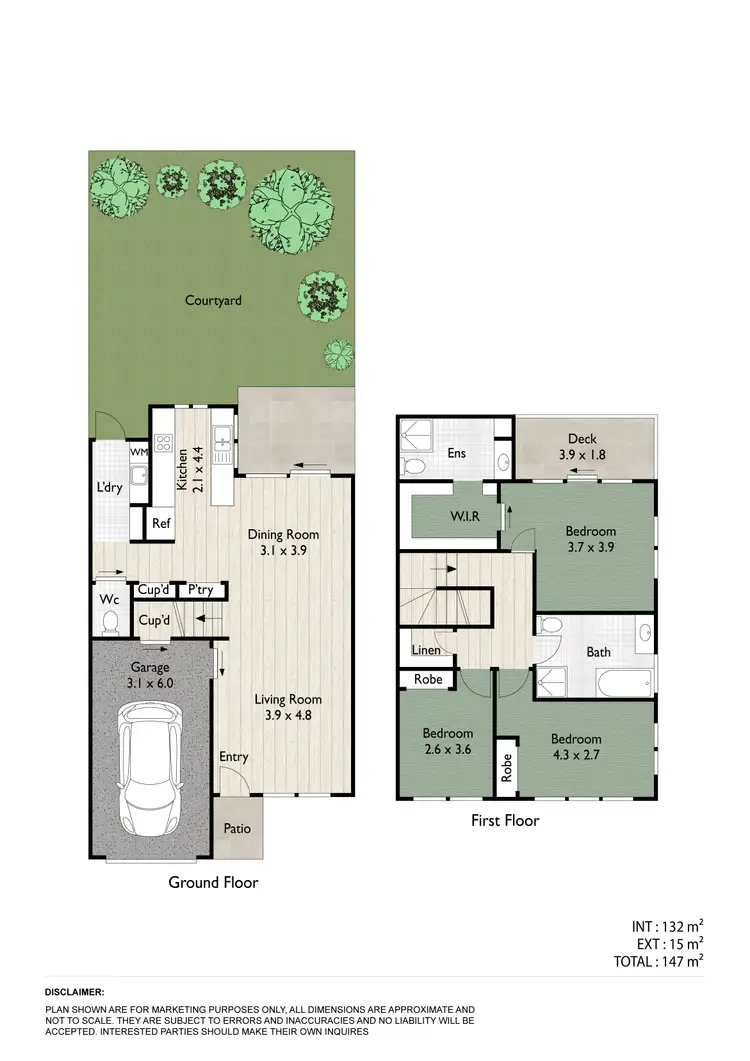 Floorplan of Homely unit listing, 17/26-28 Joyce Street, Burpengary QLD 4505