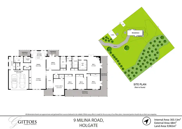 Floorplan of Homely house listing, 9 Milina Road, Holgate NSW 2250