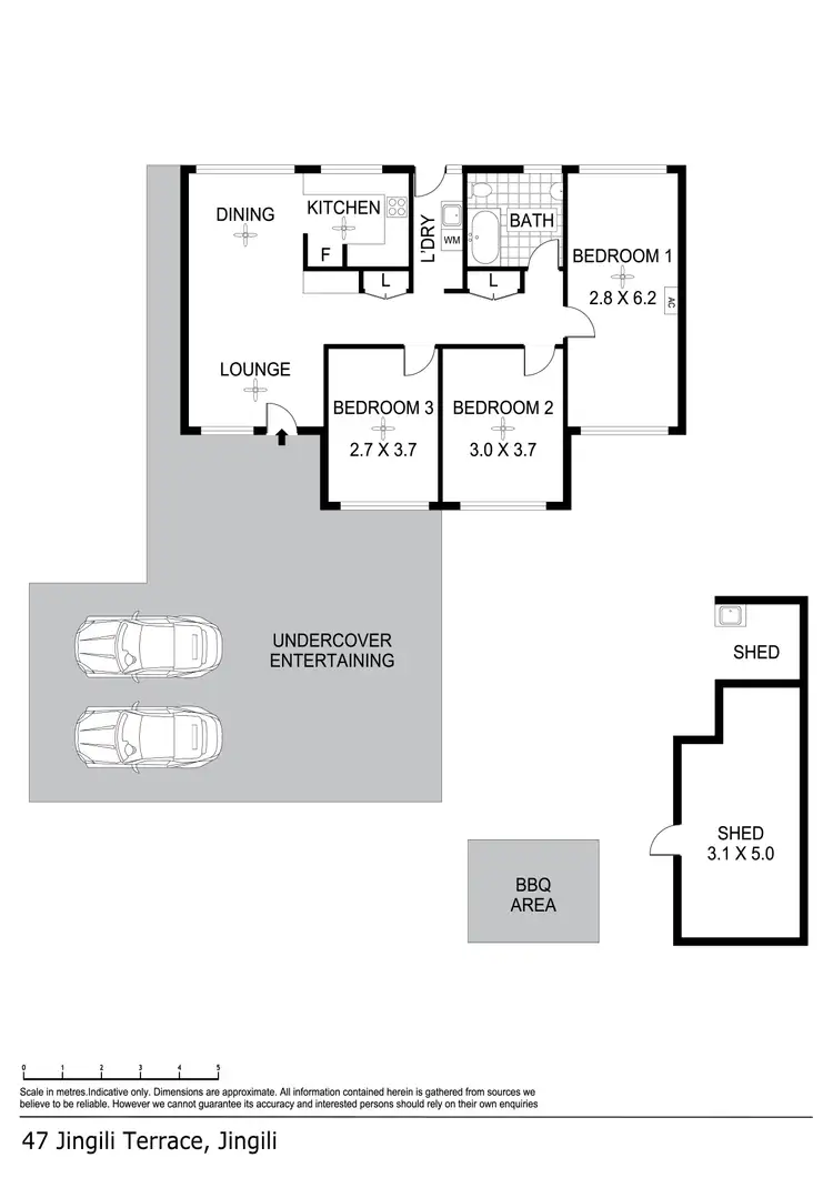 Floorplan of Homely house listing, 47 Jingili Terrace, Jingili NT 810