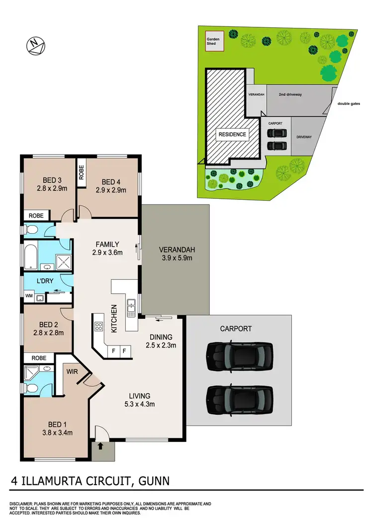 Floorplan of Homely house listing, 4 Illamurta Circuit, Gunn NT 832