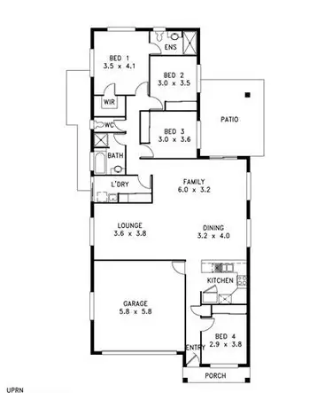 Floorplan of Homely house listing, Address available on request