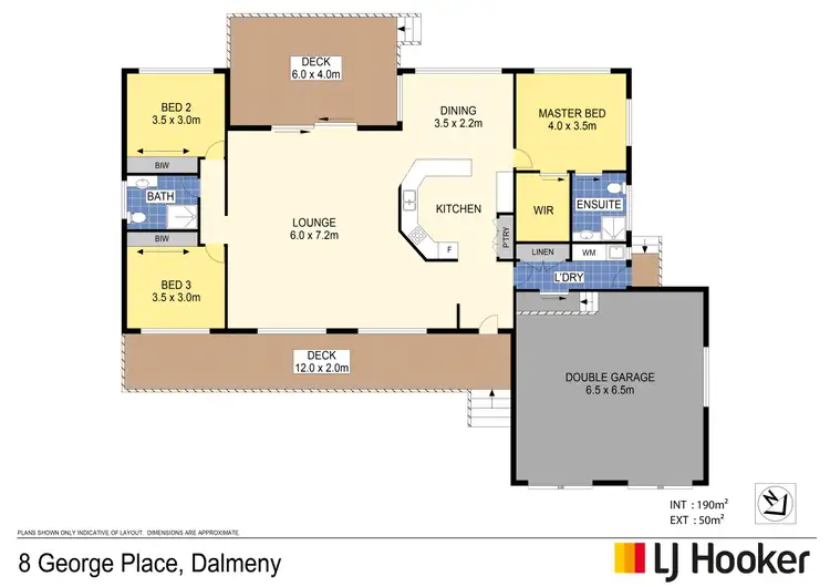 Floorplan of Homely house listing, 8 George Place, Dalmeny NSW 2546