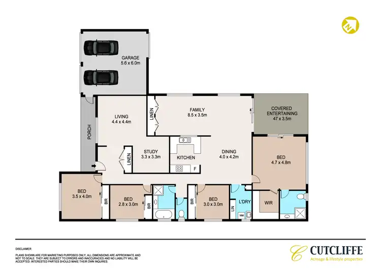Floorplan of Homely house listing, 5 Wetherill Crescent, Bligh Park NSW 2756