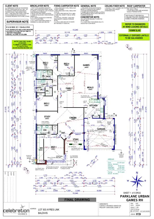 Floorplan of Homely house listing, 7 Ayres Link, Baldivis WA 6171