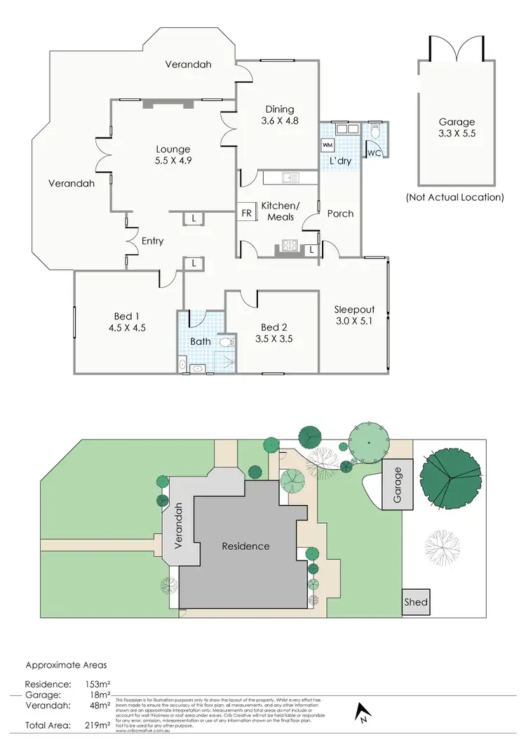 Floorplan of Homely house listing, 52 Webster Street, Nedlands WA 6009