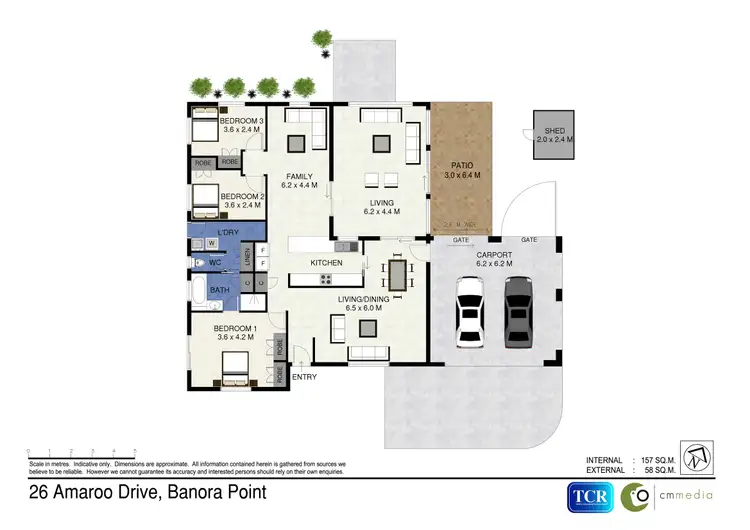 Floorplan of Homely house listing, 26 Amaroo Drive, Banora Point NSW 2486