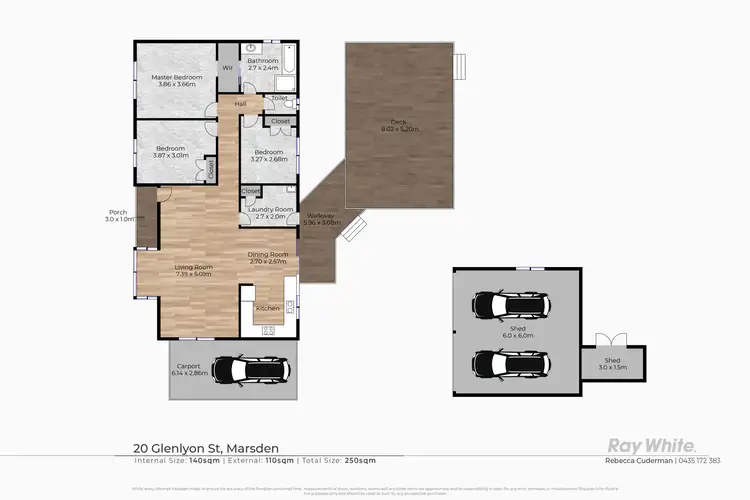 Floorplan of Homely house listing, 20 Glenlyon Street, Marsden QLD 4132
