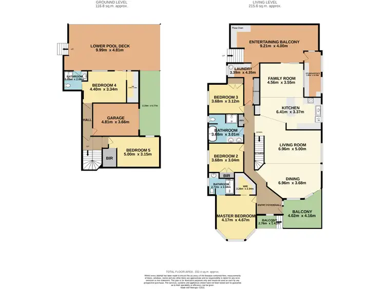 Floorplan of Homely house listing, 19 Shiraz Drive, Dapto NSW 2530