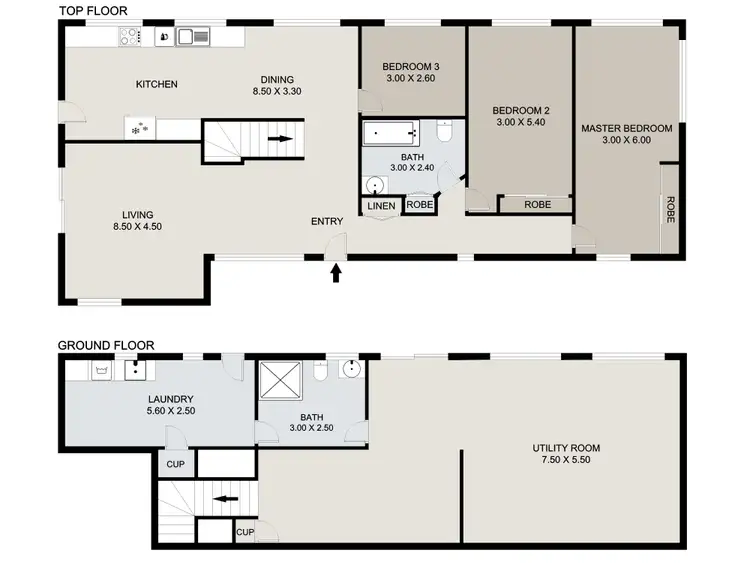 Floorplan of Homely house listing, 74 Adelaide Street, South Gladstone QLD 4680