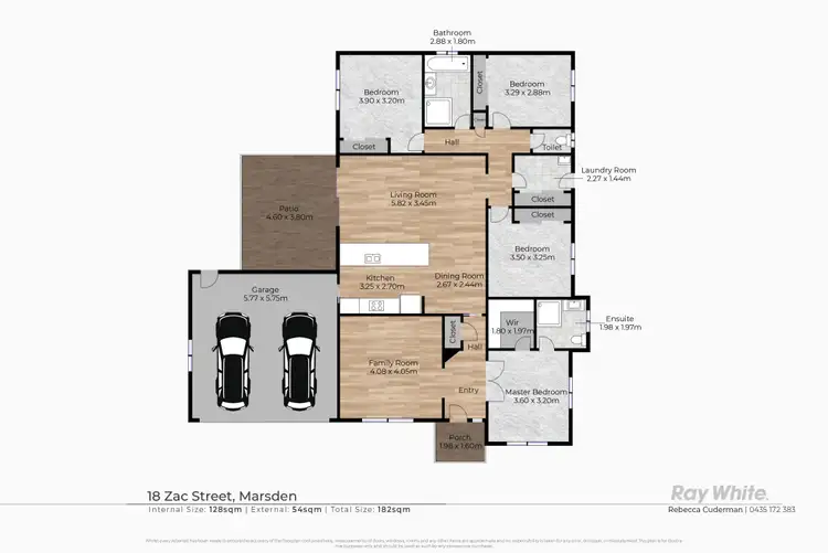 Floorplan of Homely house listing, 18 Zac Street, Marsden QLD 4132