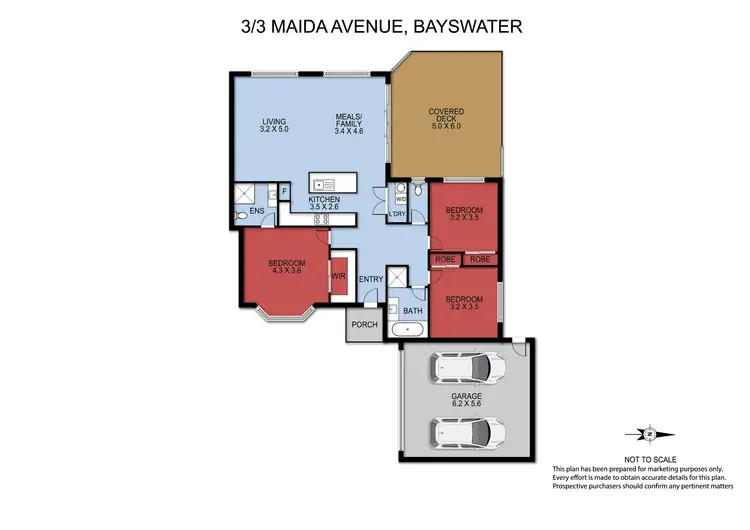 Floorplan of Homely unit listing, 3/3 Maida Avenue, Bayswater VIC 3153