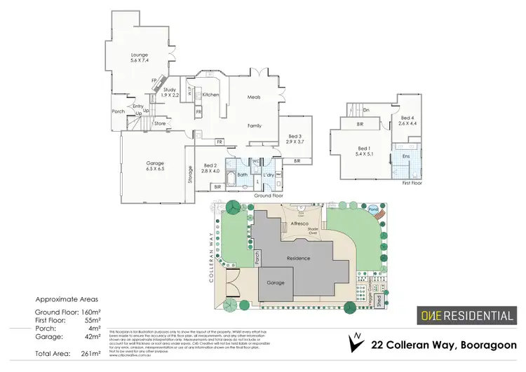 Floorplan of Homely house listing, 22 Colleran Way, Booragoon WA 6154