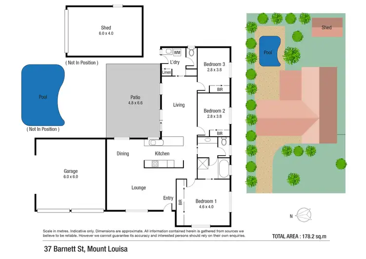 Floorplan of Homely house listing, 37 Barnett Street, Mount Louisa QLD 4814