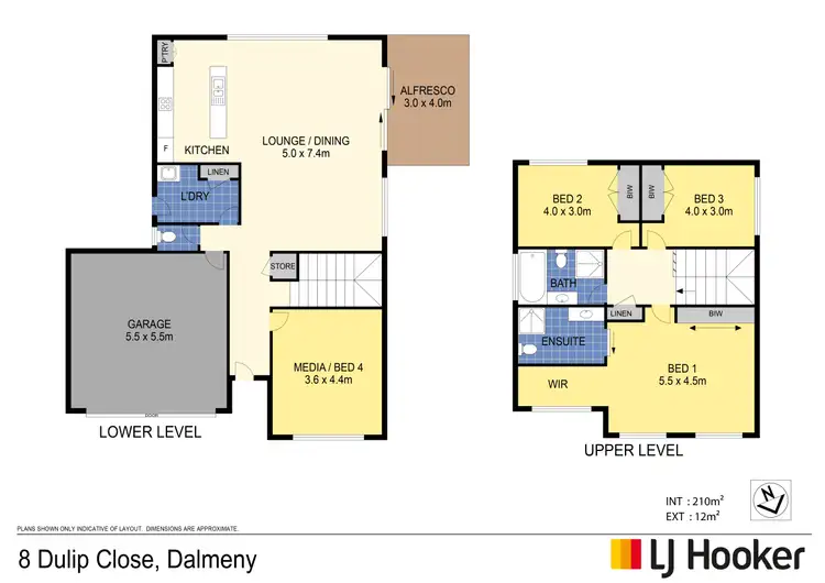 Floorplan of Homely house listing, 8 Dulip Close, Dalmeny NSW 2546