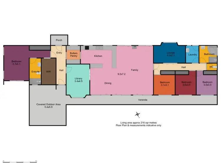 Floorplan of Homely rural property listing, 917 Burrendong Way, Orange NSW 2800