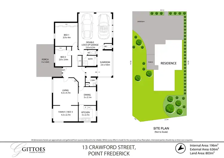 Floorplan of Homely house listing, 13 Crawford Street, Point Frederick NSW 2250
