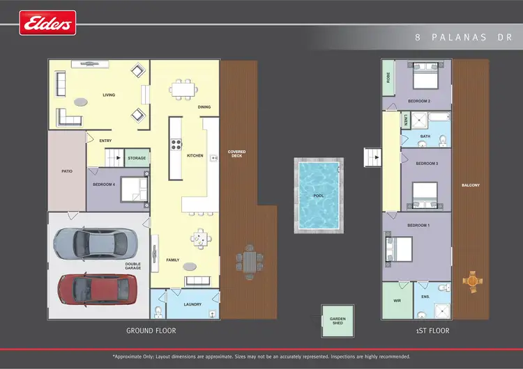 Floorplan of Homely house listing, 8 Palanas Drive, Taree NSW 2430