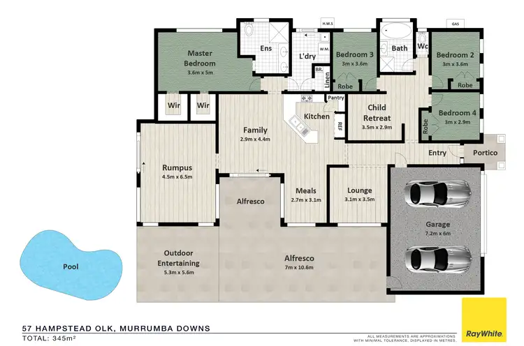 Floorplan of Homely house listing, 57 Hampstead Outlook, Murrumba Downs QLD 4503