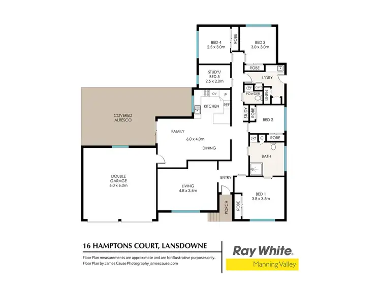 Floorplan of Homely house listing, 16 Hampton Court, Lansdowne NSW 2430