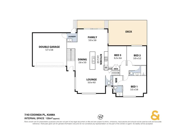 Floorplan of Homely house listing, 7/43 Cooinda Place, Kiama NSW 2533