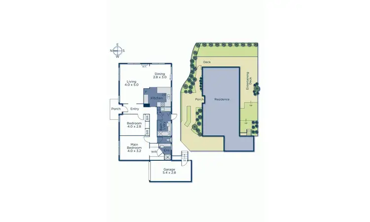 Floorplan of Homely unit listing, 6/37 High Road, Camberwell VIC 3124