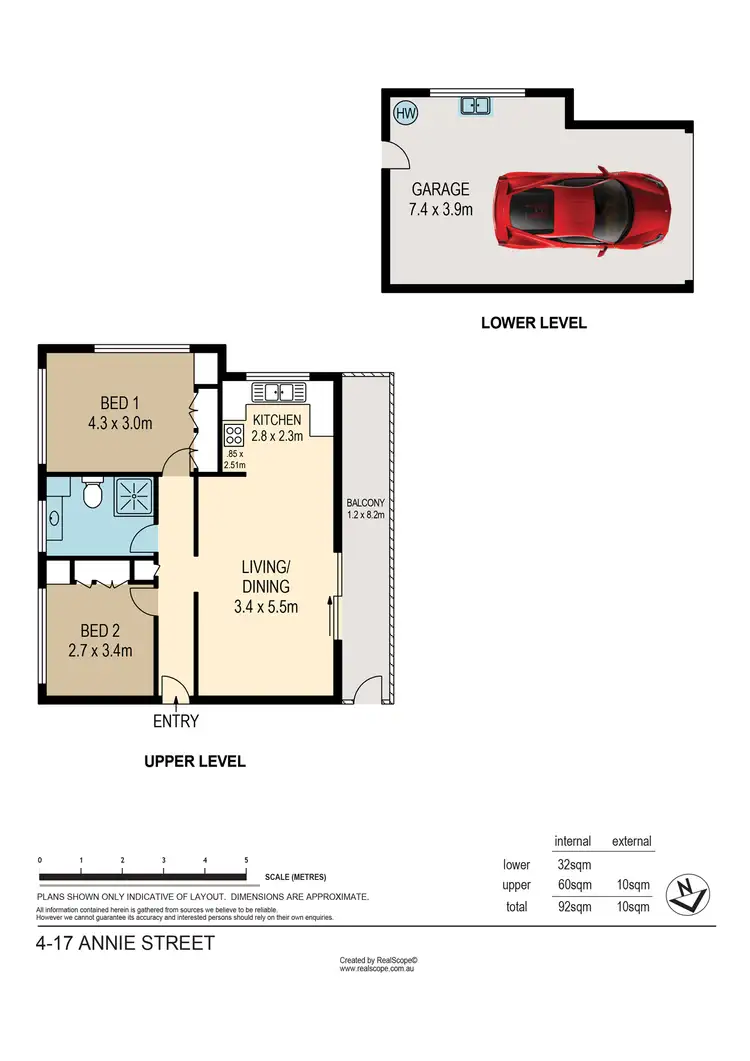 Floorplan of Homely apartment listing, 4/17 Annie Street, Camp Hill QLD 4152