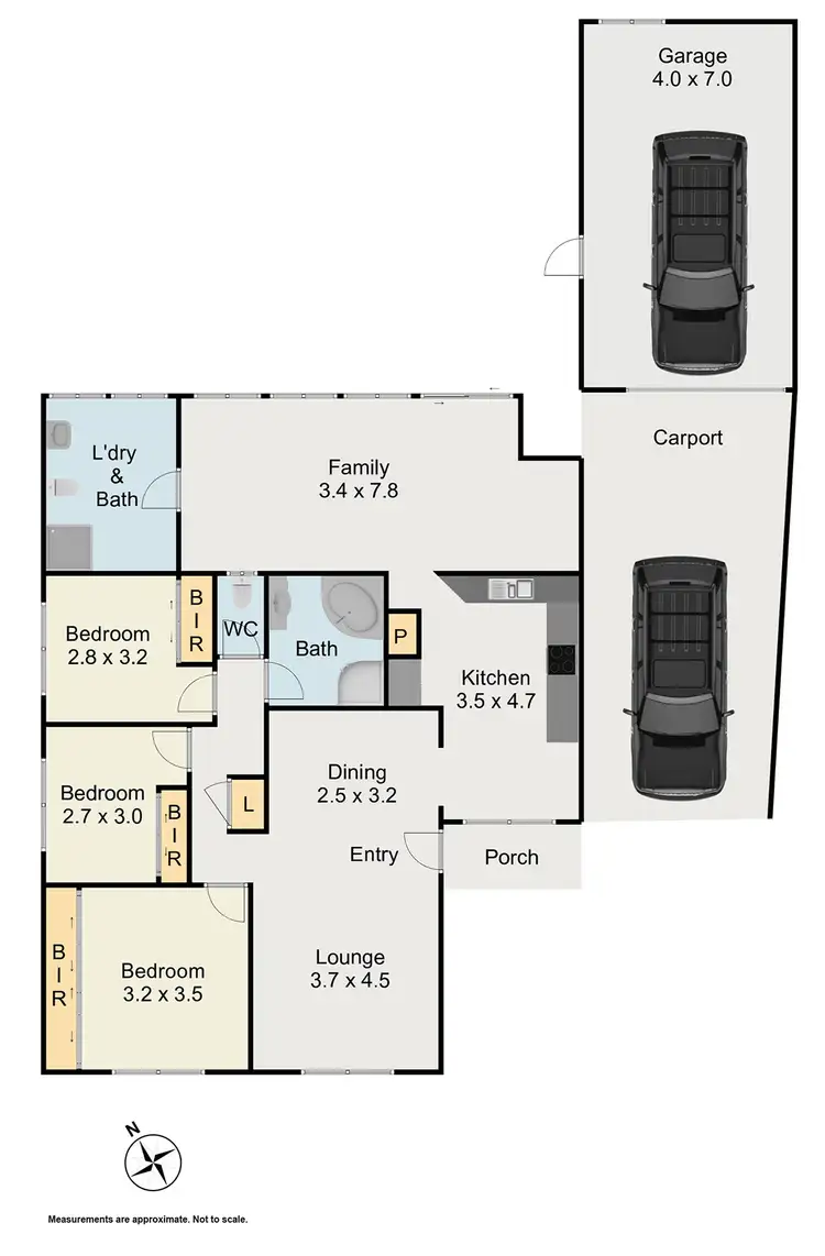 Floorplan of Homely house listing, 3 Reed Place, Shalvey NSW 2770