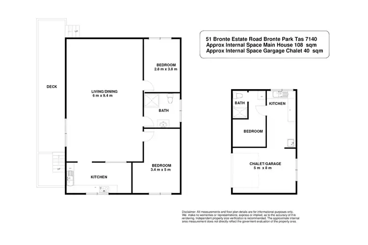Floorplan of Homely house listing, 51 Bronte Estate Road, Bronte Park TAS 7140