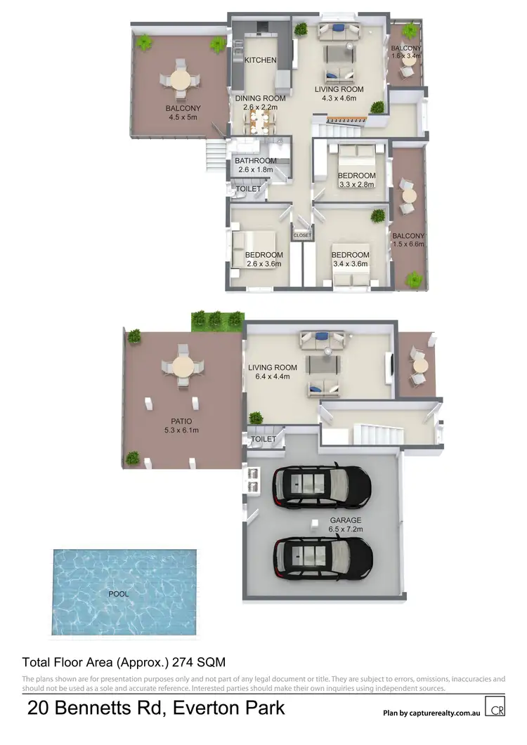 Floorplan of Homely house listing, 20 Bennetts Road, Everton Hills QLD 4053
