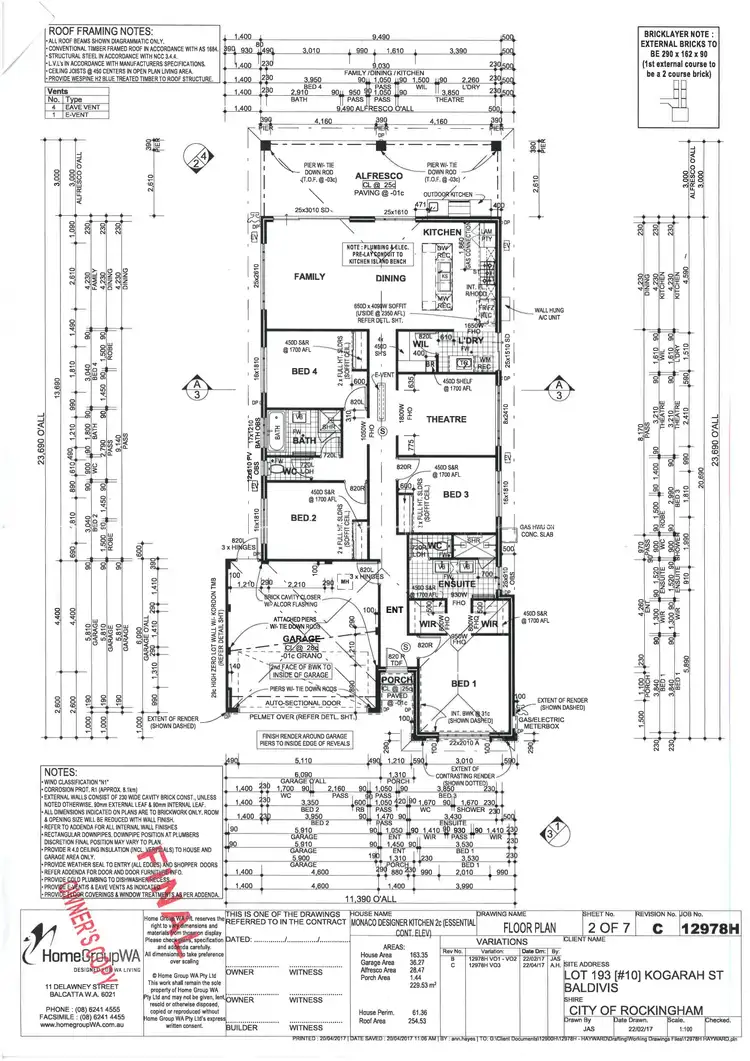 Floorplan of Homely house listing, 10 Kogarah Street, Baldivis WA 6171